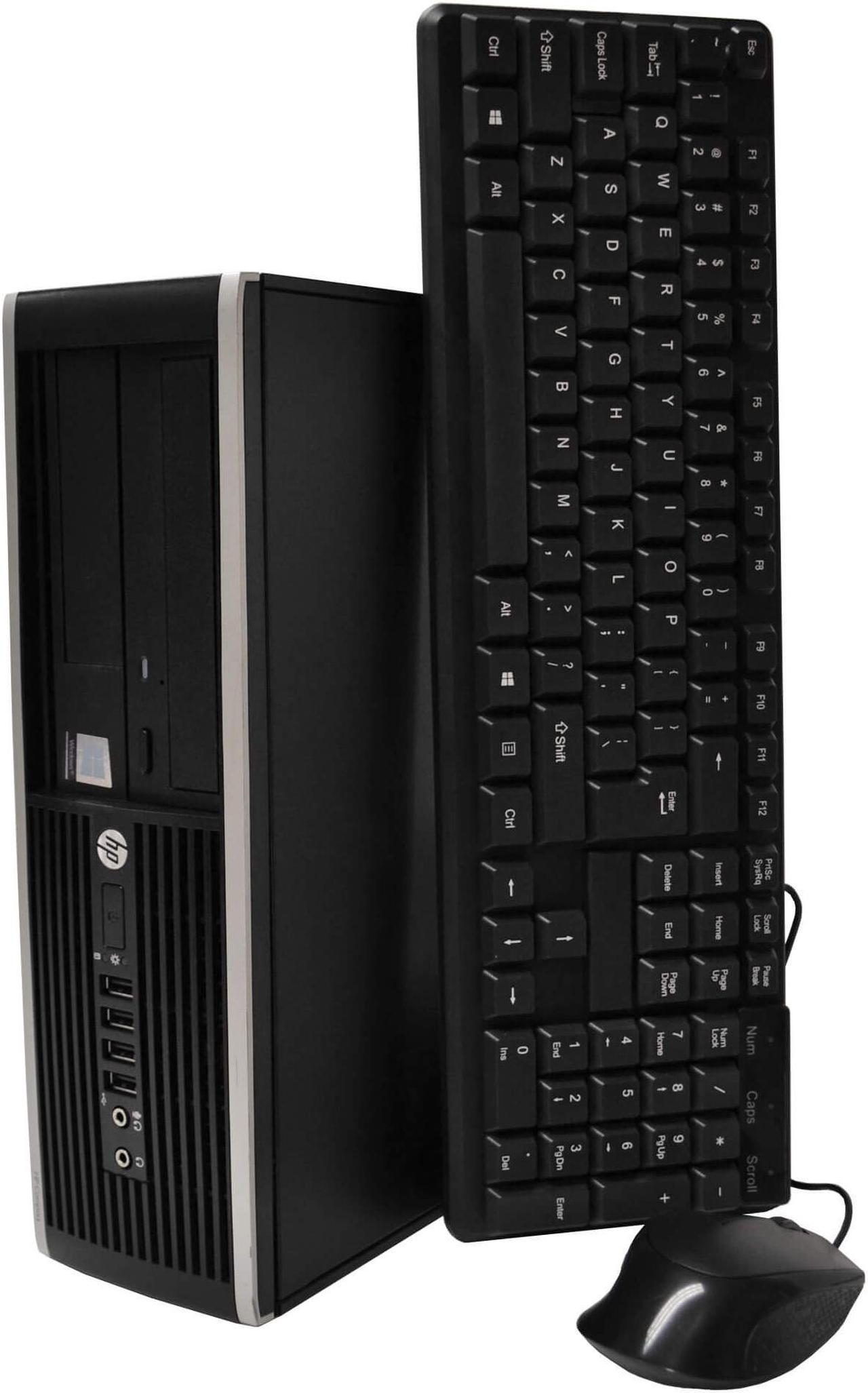 HP Compaq Elite 8300 Desktop Computer PC, 3.20 GHz Intel i5 Quad Core Gen 3, 8GB DDR3 RAM, 512GB Solid State Drive Hard Drive, Windows 10 Professional 64bit