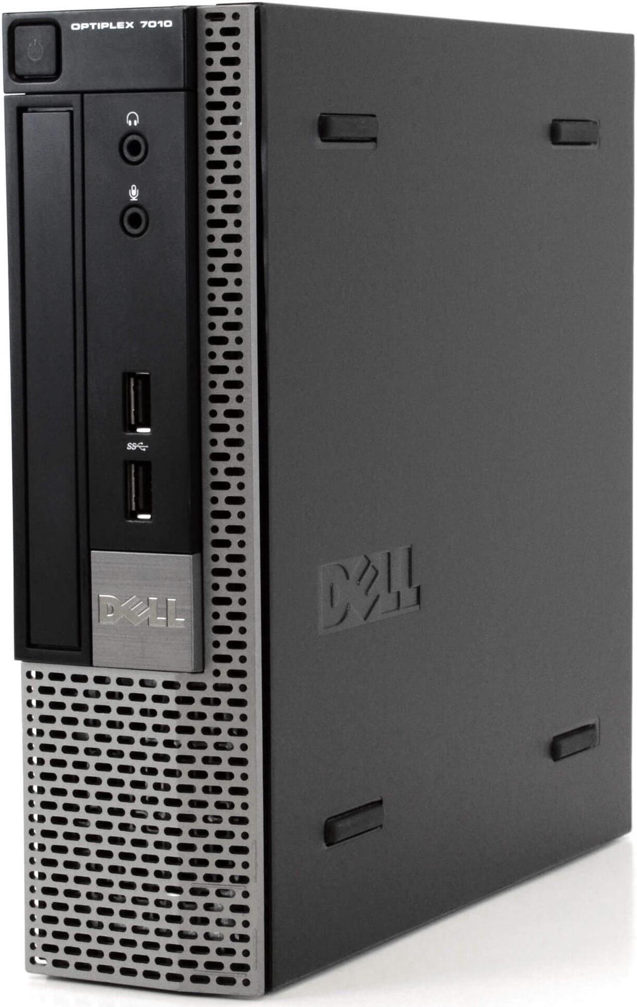 Alt view image 3 of 6 - Dell Optiplex 7010 Ultra Small Form Factor Computer PC, 3.2 GHz Intel i5 Quad Core, 8GB DDR3 RAM, 500GB SATA Hard Drive, Windows 10 Professional 64 bit