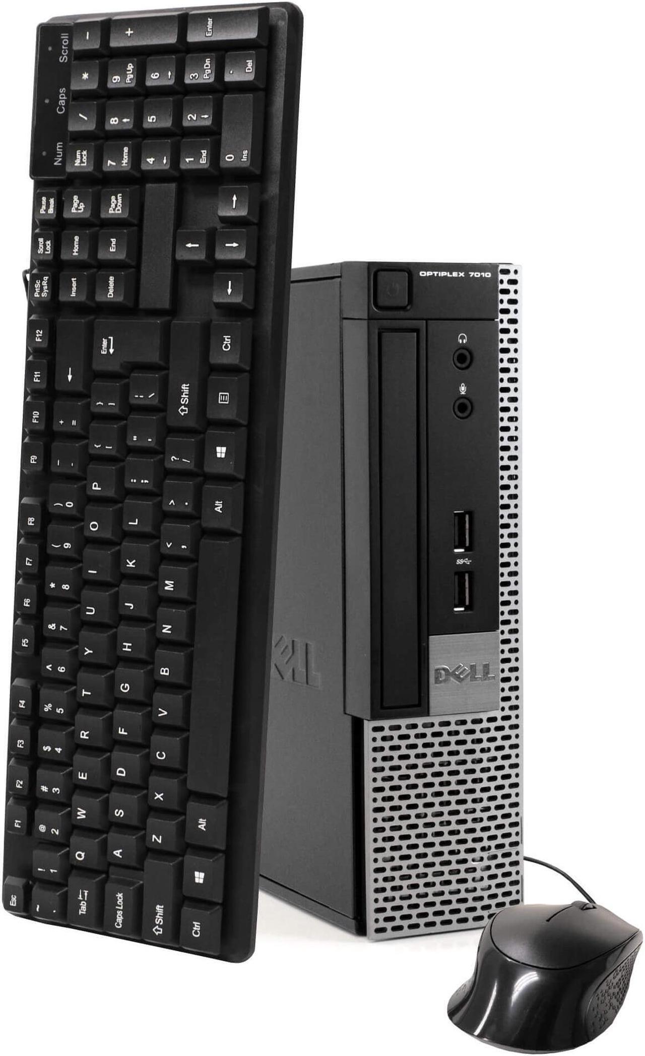 Main image of Dell OptiPlex 7010 Ultra Small Form Factor Computer PC, 3.20 GHz Intel i5 Quad Core Gen 3, 4GB DDR3 RAM, 240GB Solid State Drive (SSD) SSD Hard Drive, Windows 10 Professional 64bit