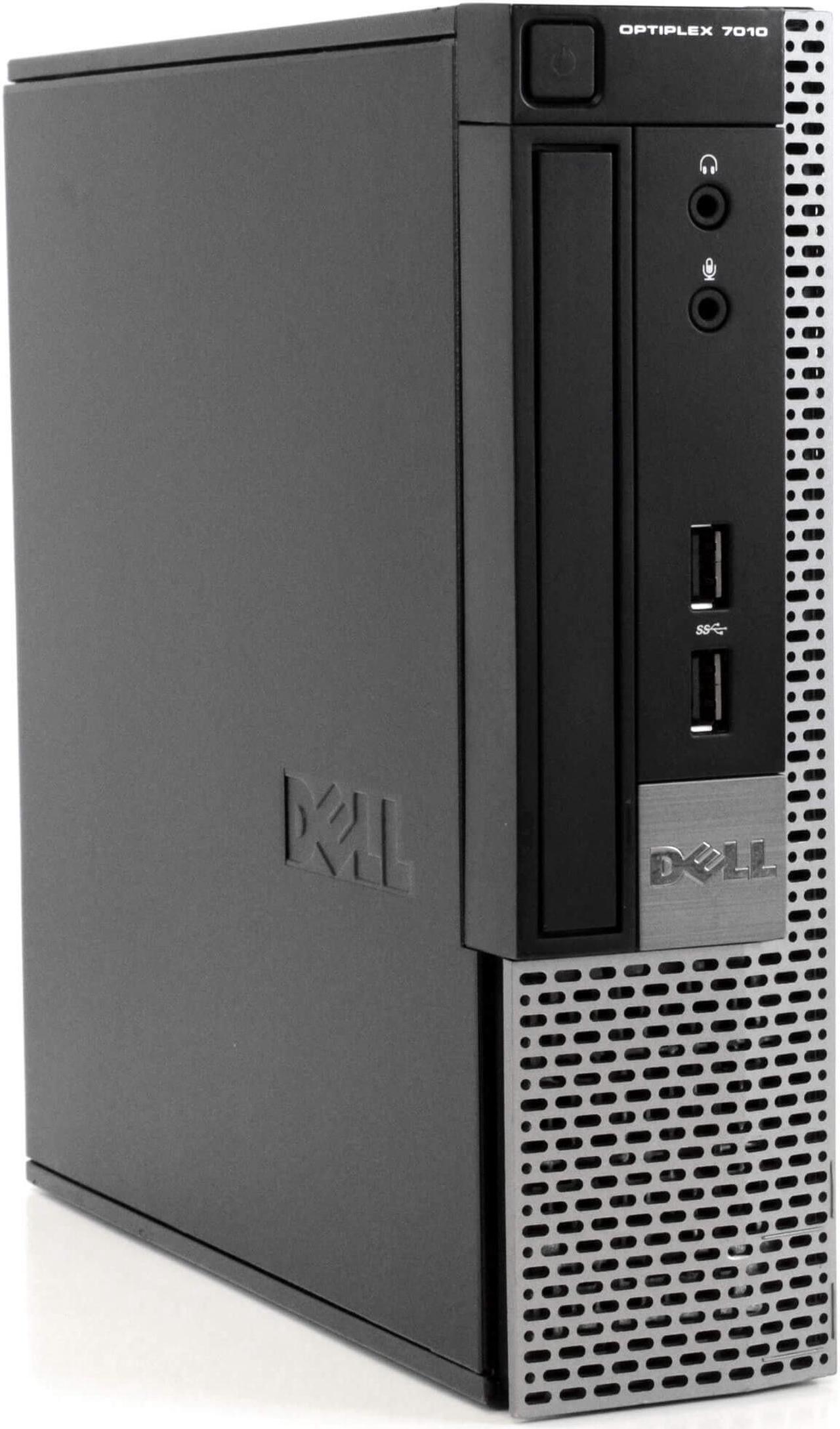 Alt view image 2 of 6 - Dell Optiplex 7010 Ultra Small Form Factor Computer PC, 3.2 GHz Intel i5 Quad Core, 8GB DDR3 RAM, 500GB SATA Hard Drive, Windows 10 Professional 64 bit