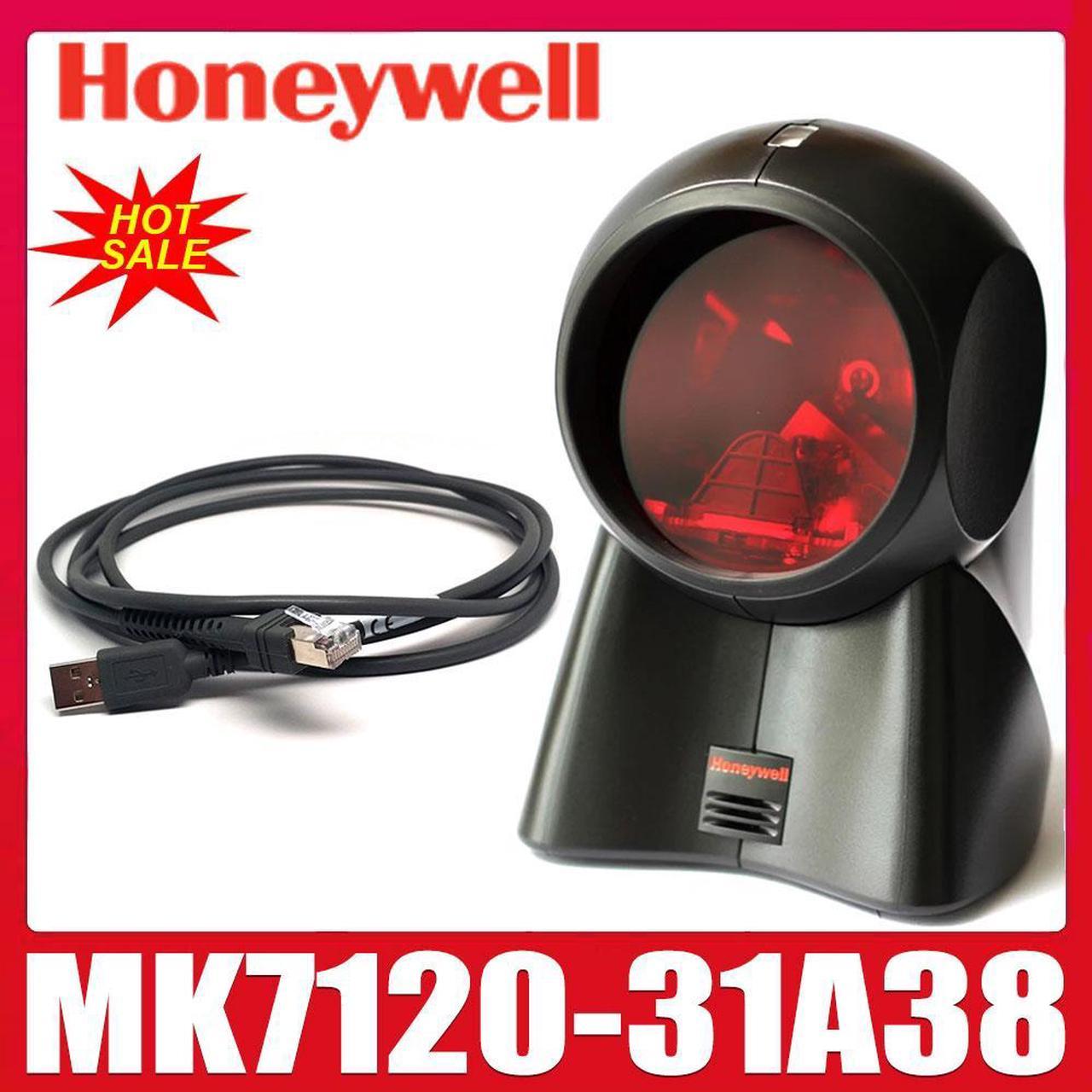 MK7120-31A38 Omnidirectional Presentation Laser Scanner, Adjustable Scan Head, with USB Cord