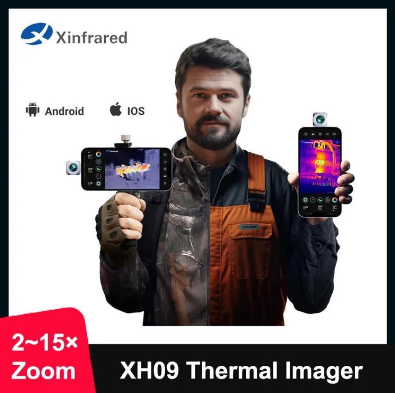 InfirayThermal Imaging for Hunting Inspection Rescue Hiking IOS Android X2(XH09) for iPhone iOS