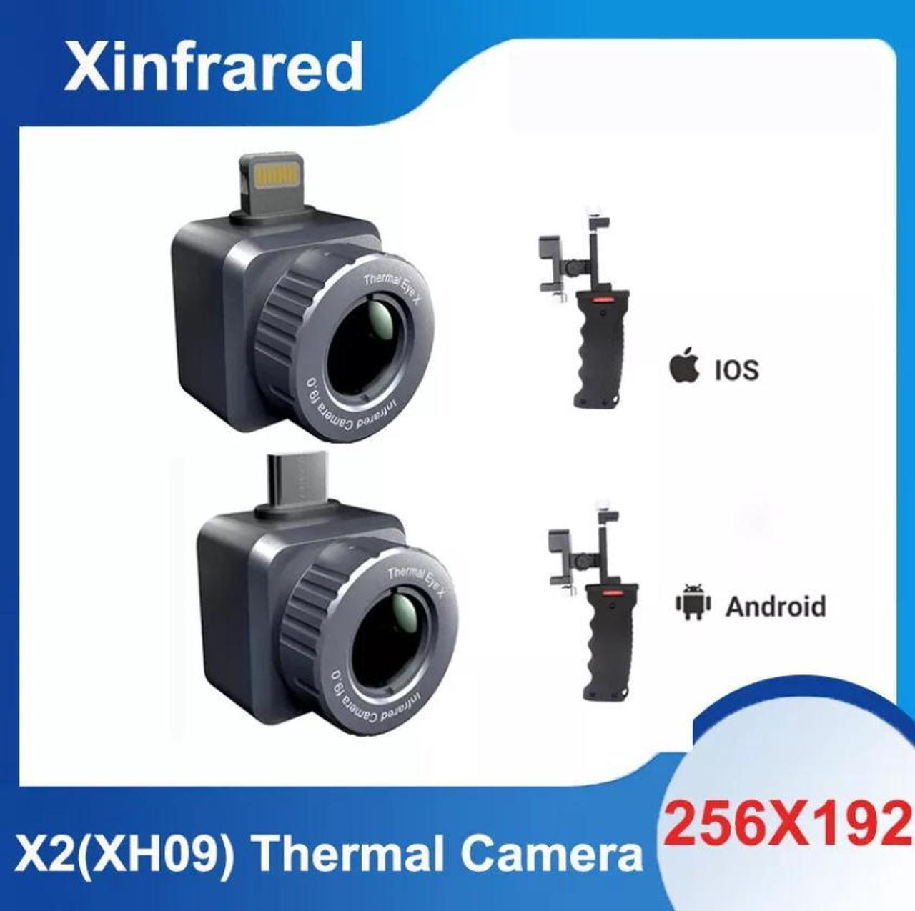 InfiRay XH09 Mobile Phone Thermal Camera 50Hz Frame Rate for Home Inspection for iPhone iOS