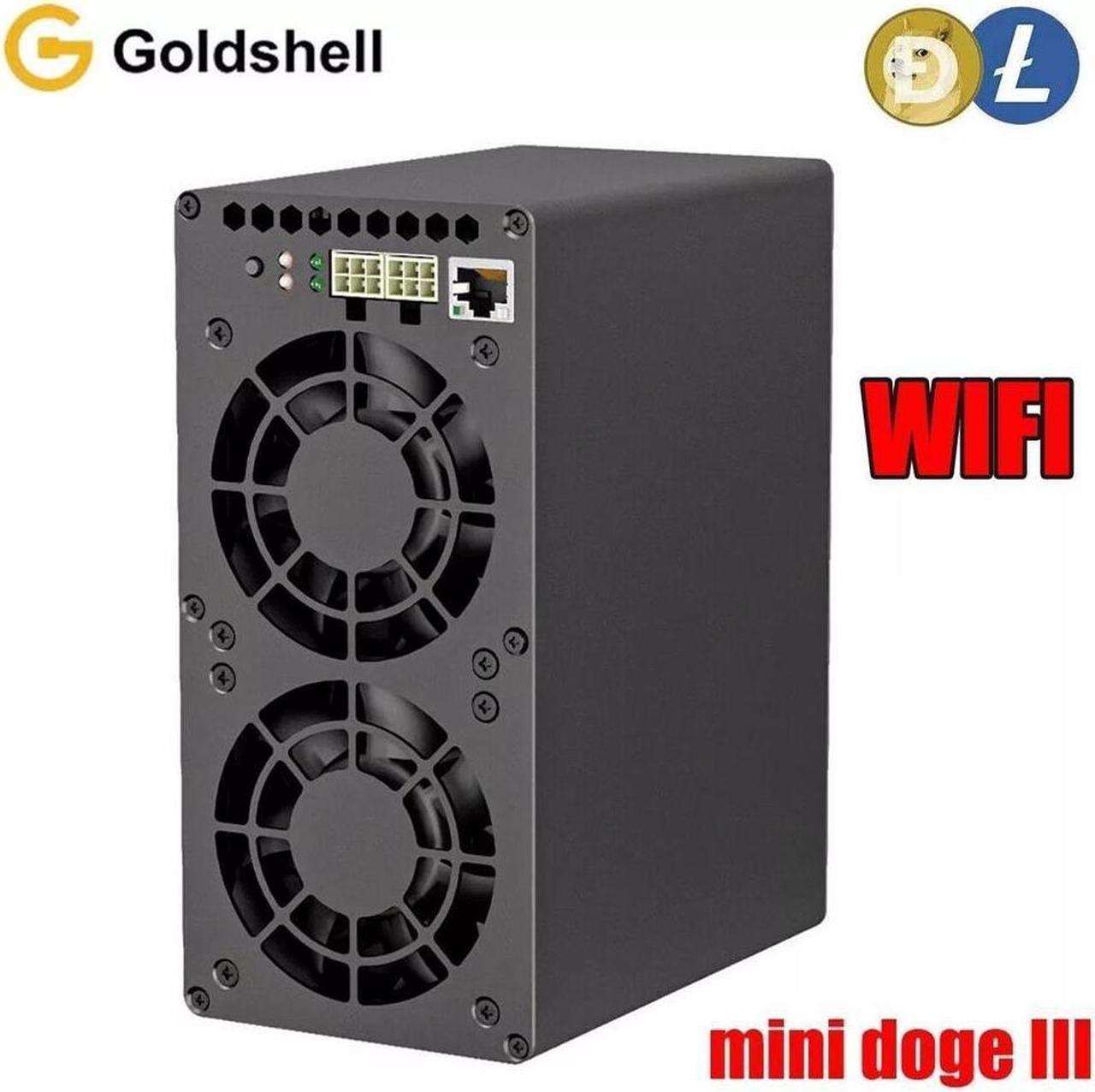 Goldshell Mini Doge 3 Miner Doge Coin LTC Dual Mode 700M or 550M With WIFI