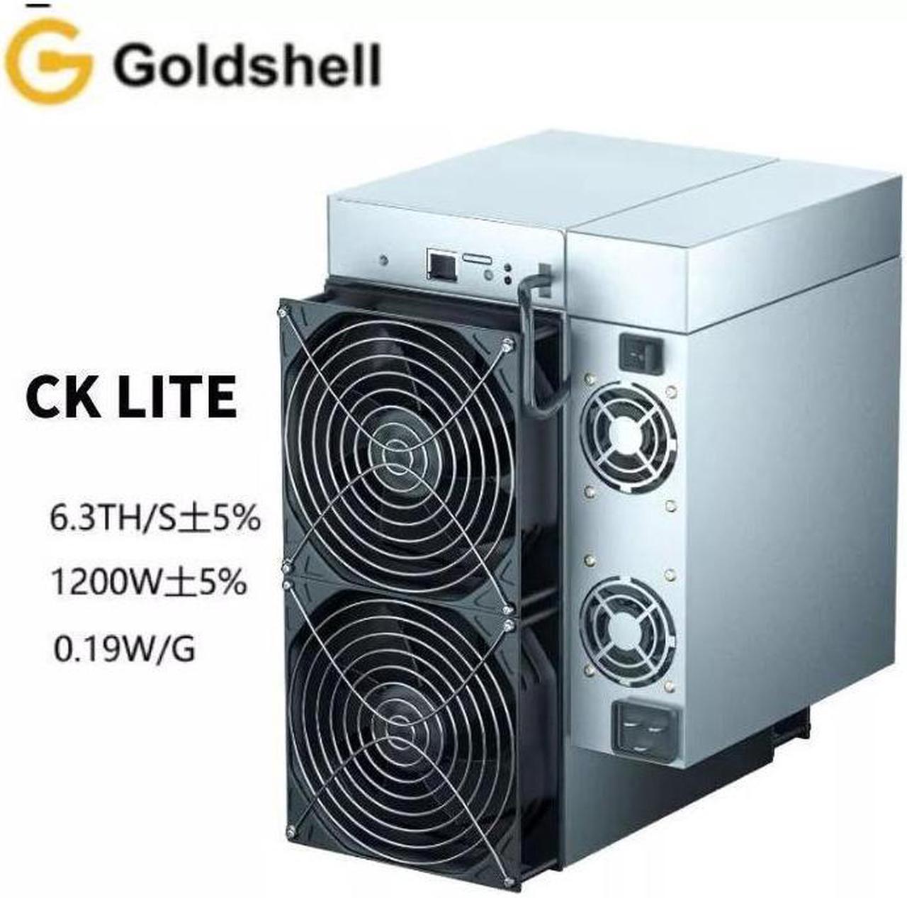 Goldshell CK-Lite 6.3Th/s Miner Without PSU  Crypto CKB Quiet Mining HOME Only 50dB