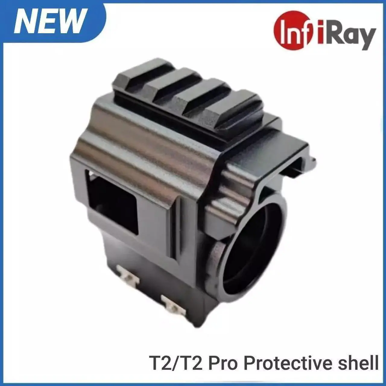 Alt view image 3 of 3 - INFIRAY T2/T2 Pro Thermal Camera All Metal Protective shell for IOS & Android