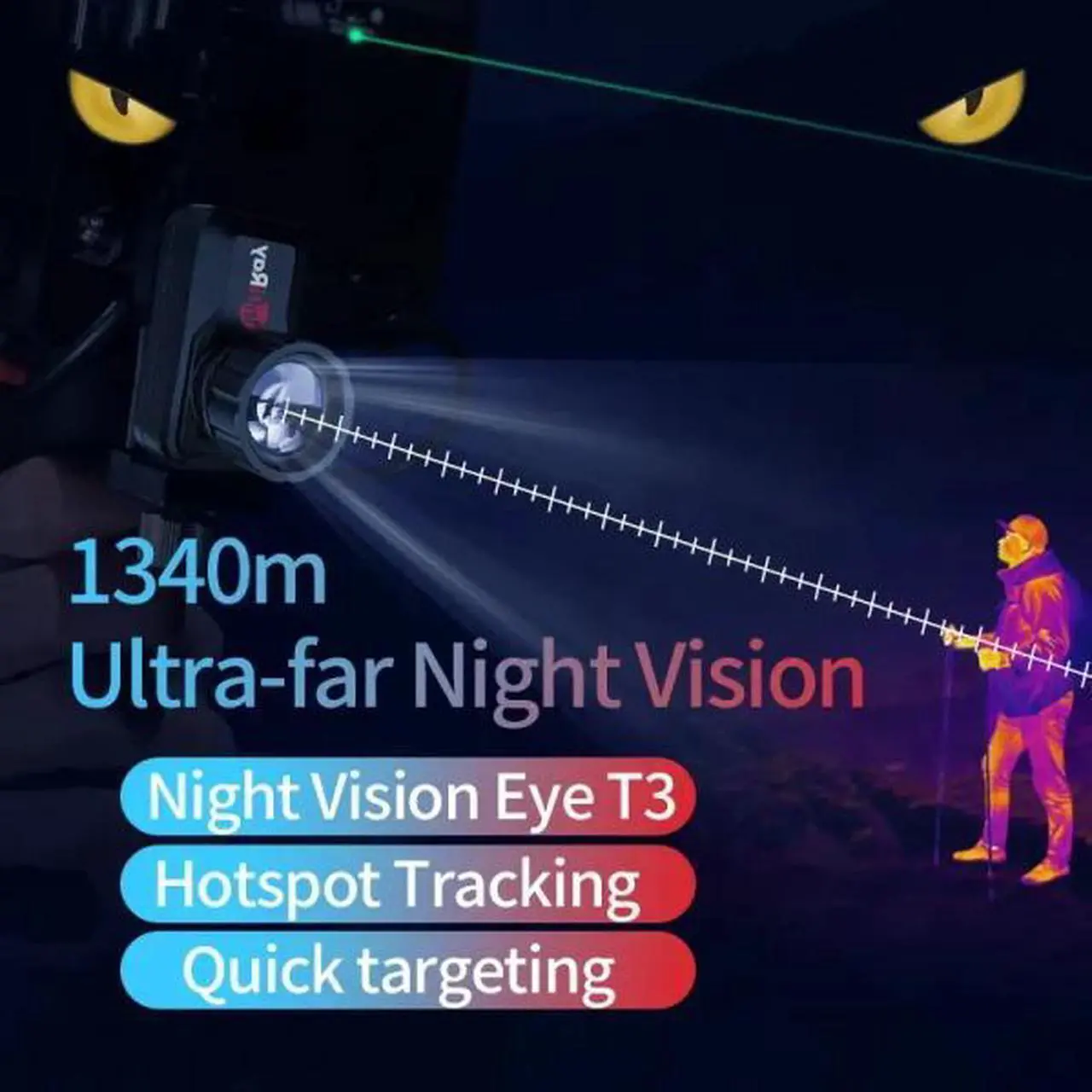 Alt view image 2 of 7 - InfiRay T3 Thermal Camera for Android Smartphones Type C IR 384x288 Resolution  (T3+holder)