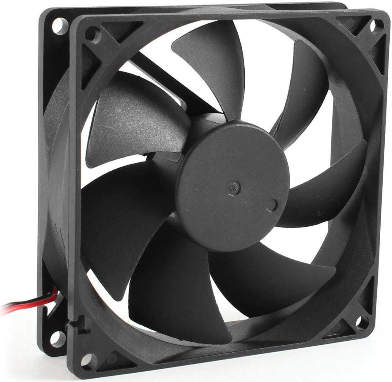 sale! 92mm x92mm x 25mm DC 12V 2Pin 65.01CFM Computer Case CPU Cooler Cooling Fan