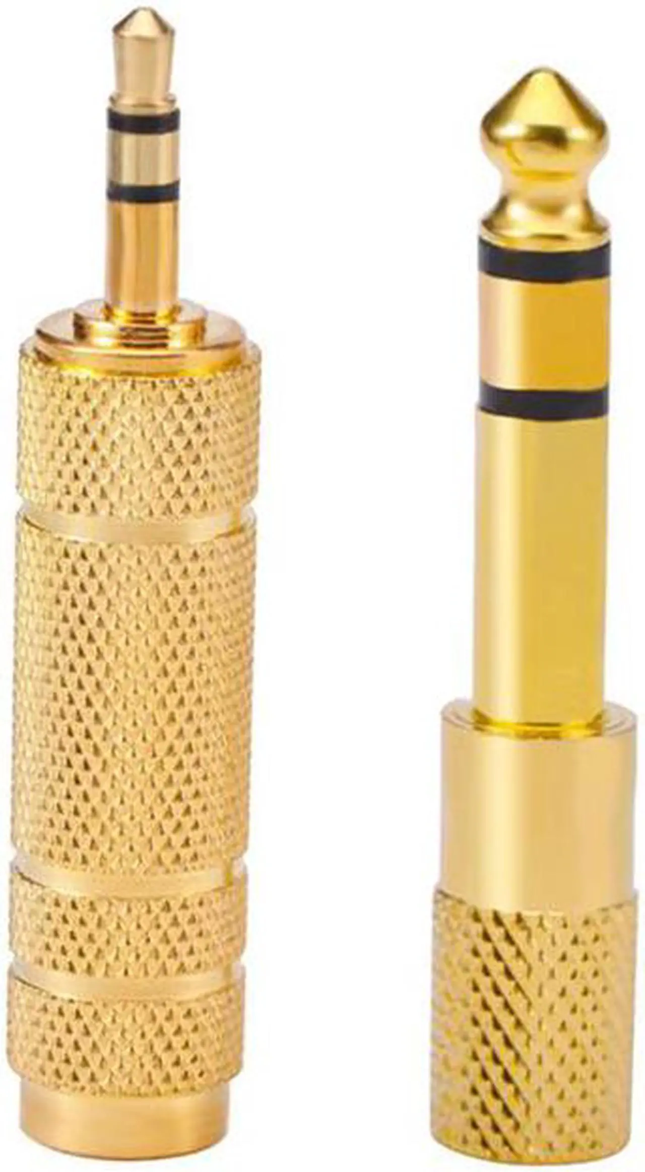 Alt view image 4 of 5 - Headphone Adapter 6.35 mm (1/ 4 Inch) Male to 3.5 mm Female Stereo Adapter Plus 3.5 mm Stereo Male to 6.35 mm (1/ 4 Inch) Stereo