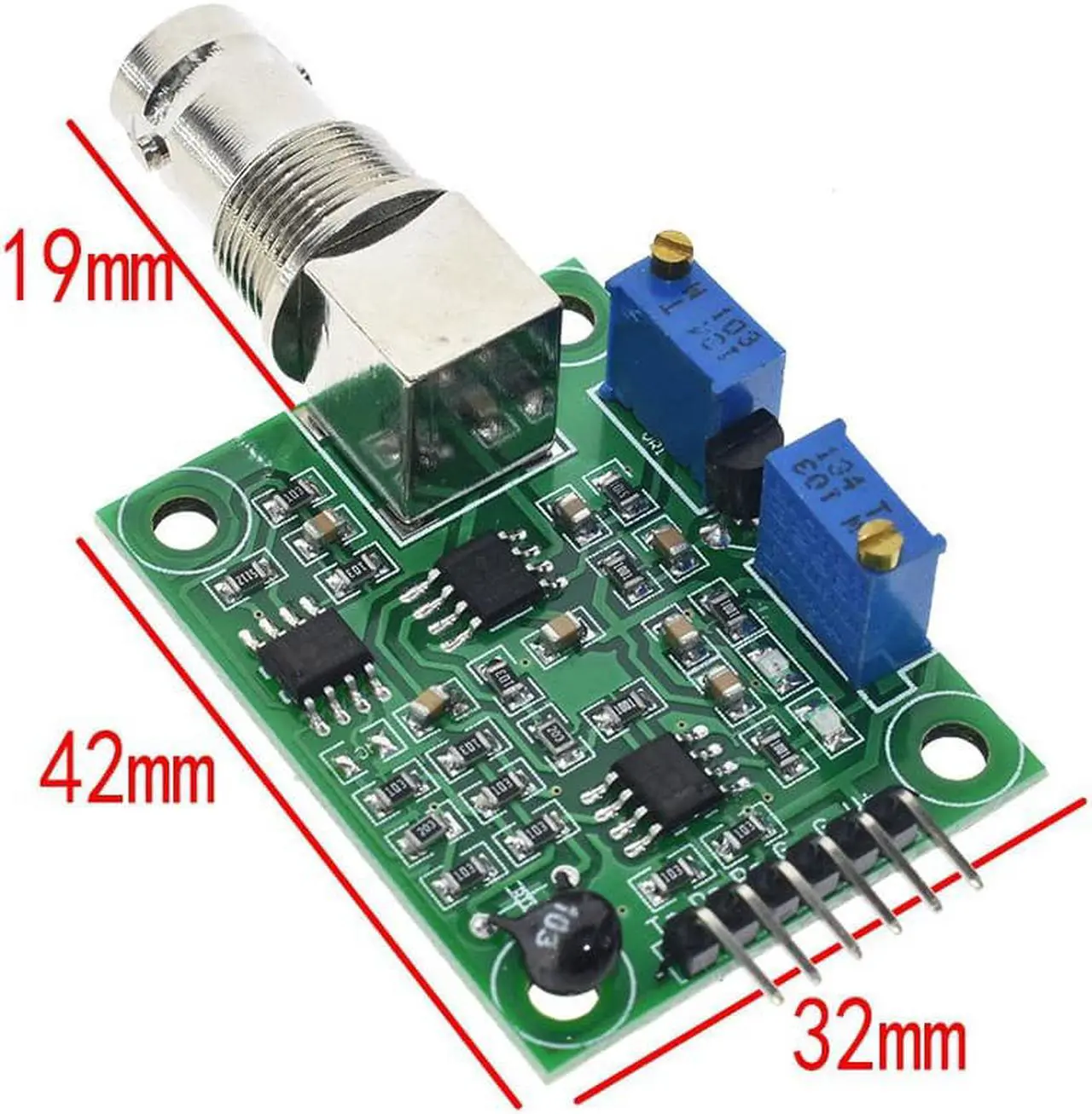 Alt view image 6 of 6 - PH Value Detection Module Collection Sensor Module Soil Water PH Sensor PH Monitoring And Control
