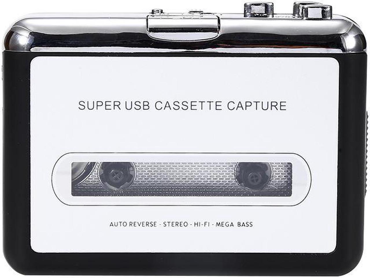 Cassette Capture Radio Player Cassette Tape to MP3 Converter Capture Audio Music Player Tape Cassette Recorder Via USB