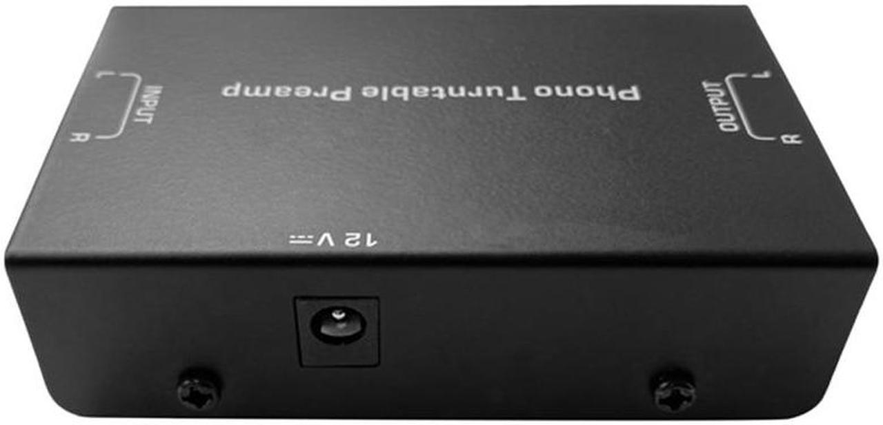 PP900 Phono Turntable Preamplifier-Mini Electronic Audio Stereo Preamplifier, RCA Input and Low Noise Operation(US Plug)