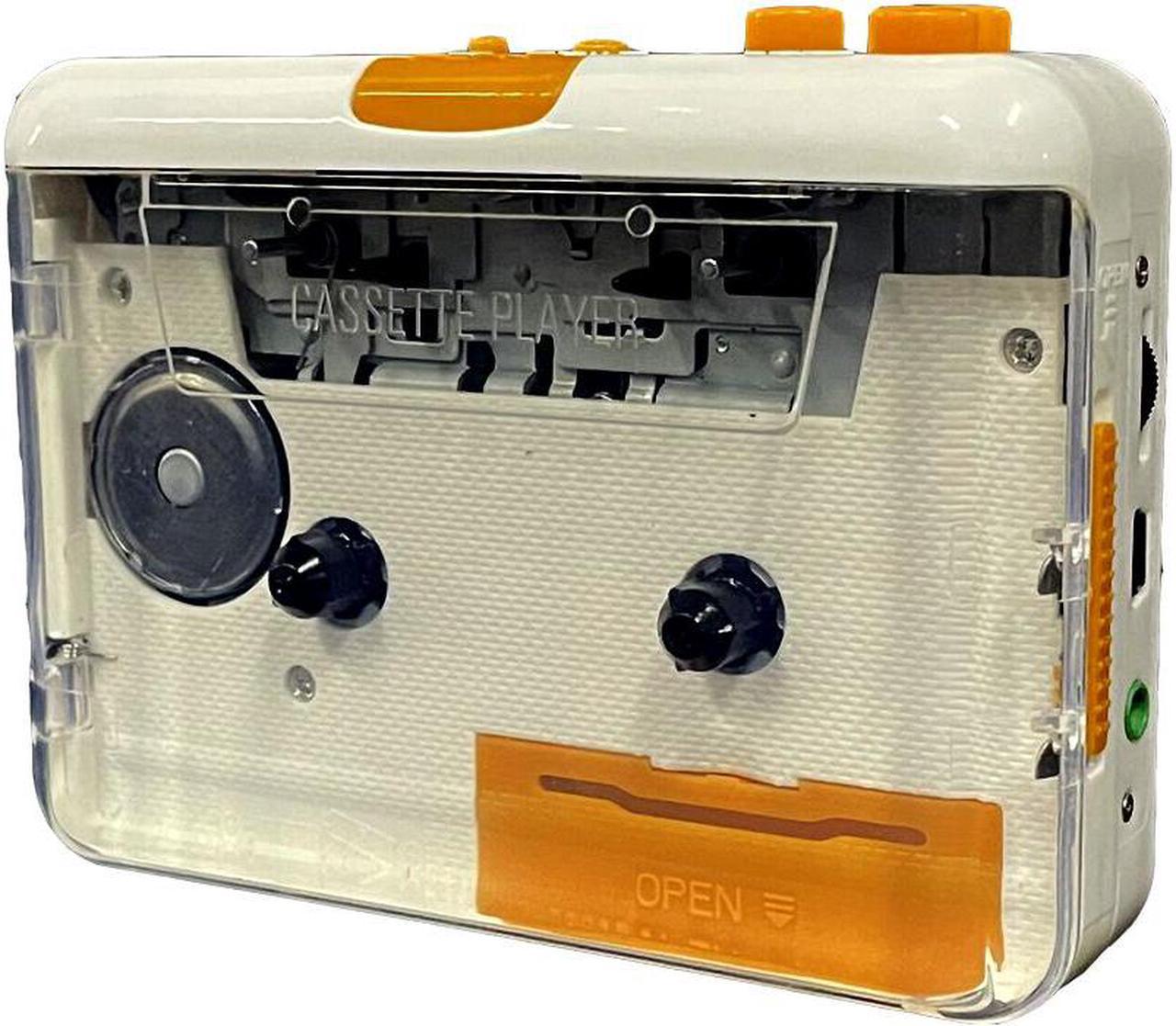 Y&H Cassette Player Portable Walkman Tape Player Captures MP3 Audio Music via PC,Cassette to MP3 Converter Tape Cassette Record