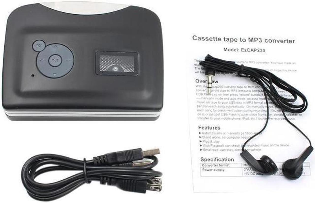 1Pcs Tape to PC USB Cassette to MP3 CD Digital Audio Music Player Converter Tape to MP3 Capture Recorder Car Styling Players