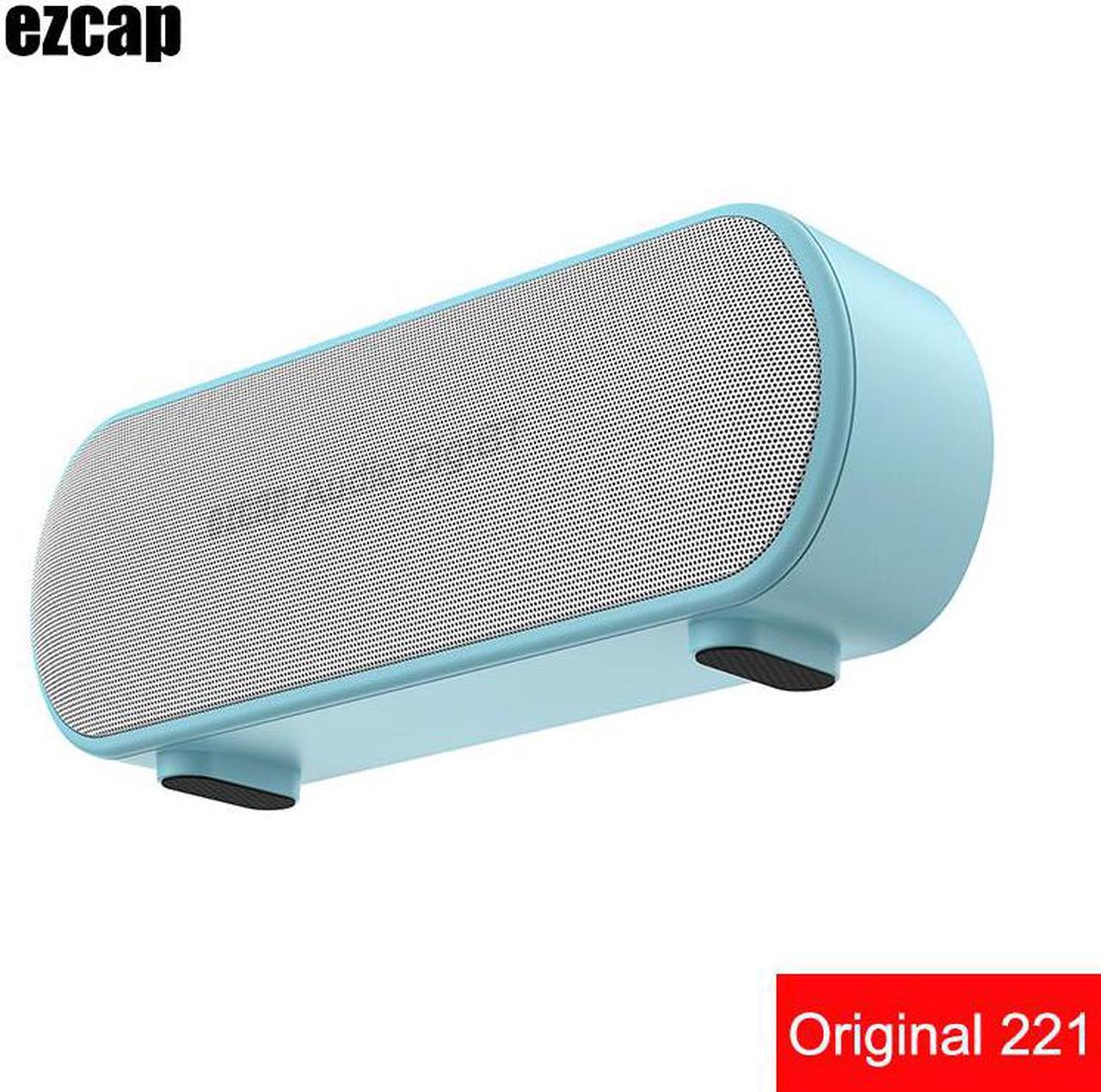 Ezcap221 Audio Capture Card Bluetooth MP3 Player Mini Speaker for PC Phone Music Video Audio Recording To TF Card USB Flash Disk