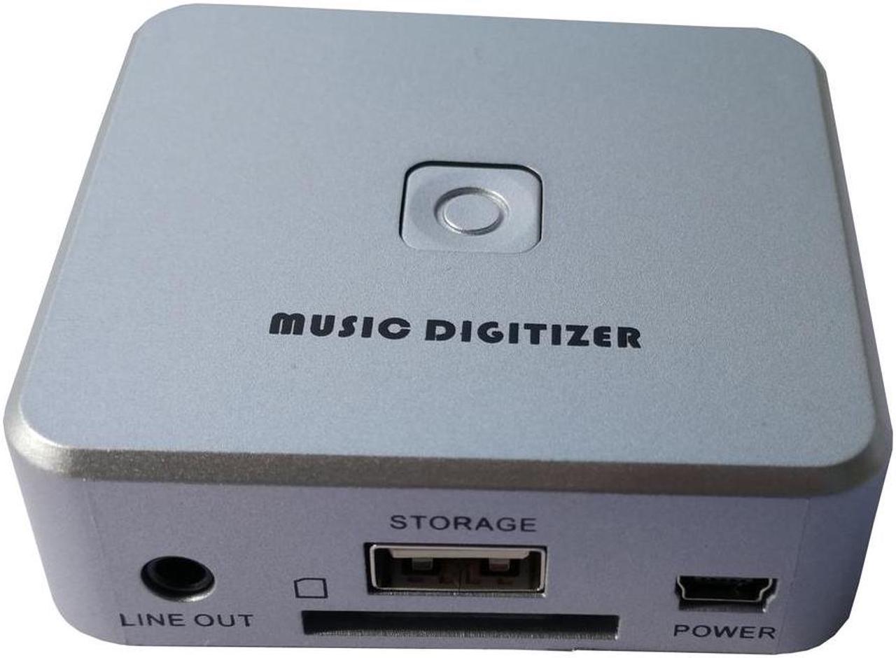 Audio Recorder  Music Digitizer Converter, Convert Analog Music to USB Flash disk/ SD Card /MP3 player, No pc Required