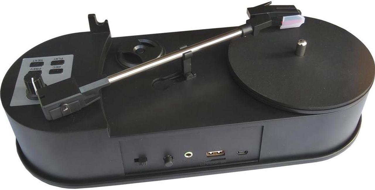 Turntable Player converter, converts vinyl music to digital mp3, no computer required.can playback recorded music directly