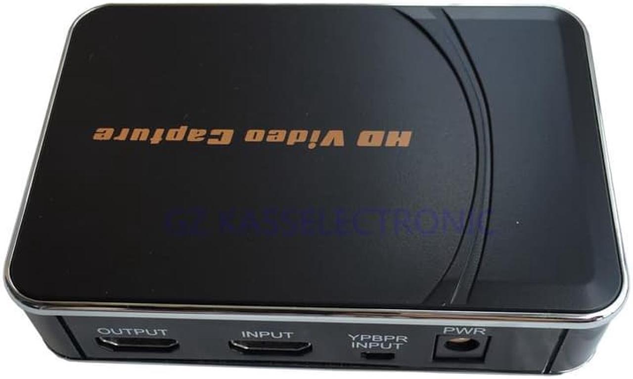 vhs player hdmi recorder,  convert HDMI YPbPr video to HDMI USB driver directly no PC required,1080P,