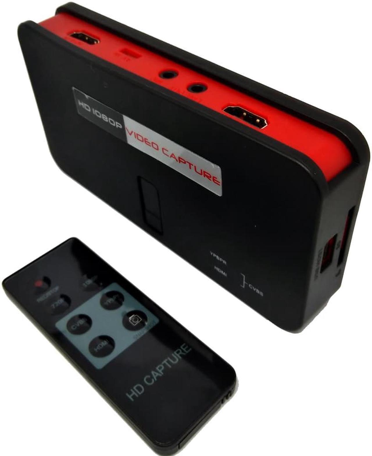 Live game capture with streaming,HD Game capture, convert HDMI YPbPr to USB Driver SD Card directly,  no pc need,