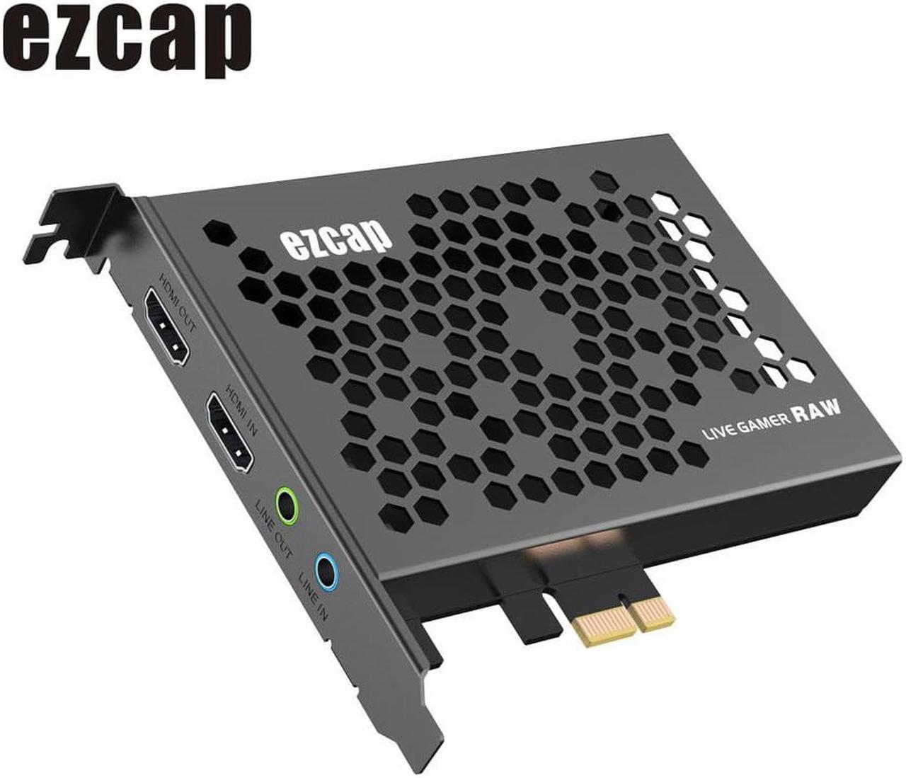 Ezcap 324 Plate HDMI Video Game Board Capture Card Switch Loop 4k 60fps PCIE HDMI Video Capture TV Tuner Recording For Laptop PC