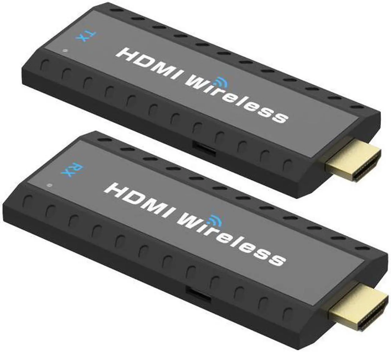 Alt view image 2 of 7 - 98Ft / 30m Wireless HDMI Video Extender 1 Transmitter and 2 Receivers Splitter Converter Display Adapter Screen Share Switch for PS4 PC To TV Monitor Projector