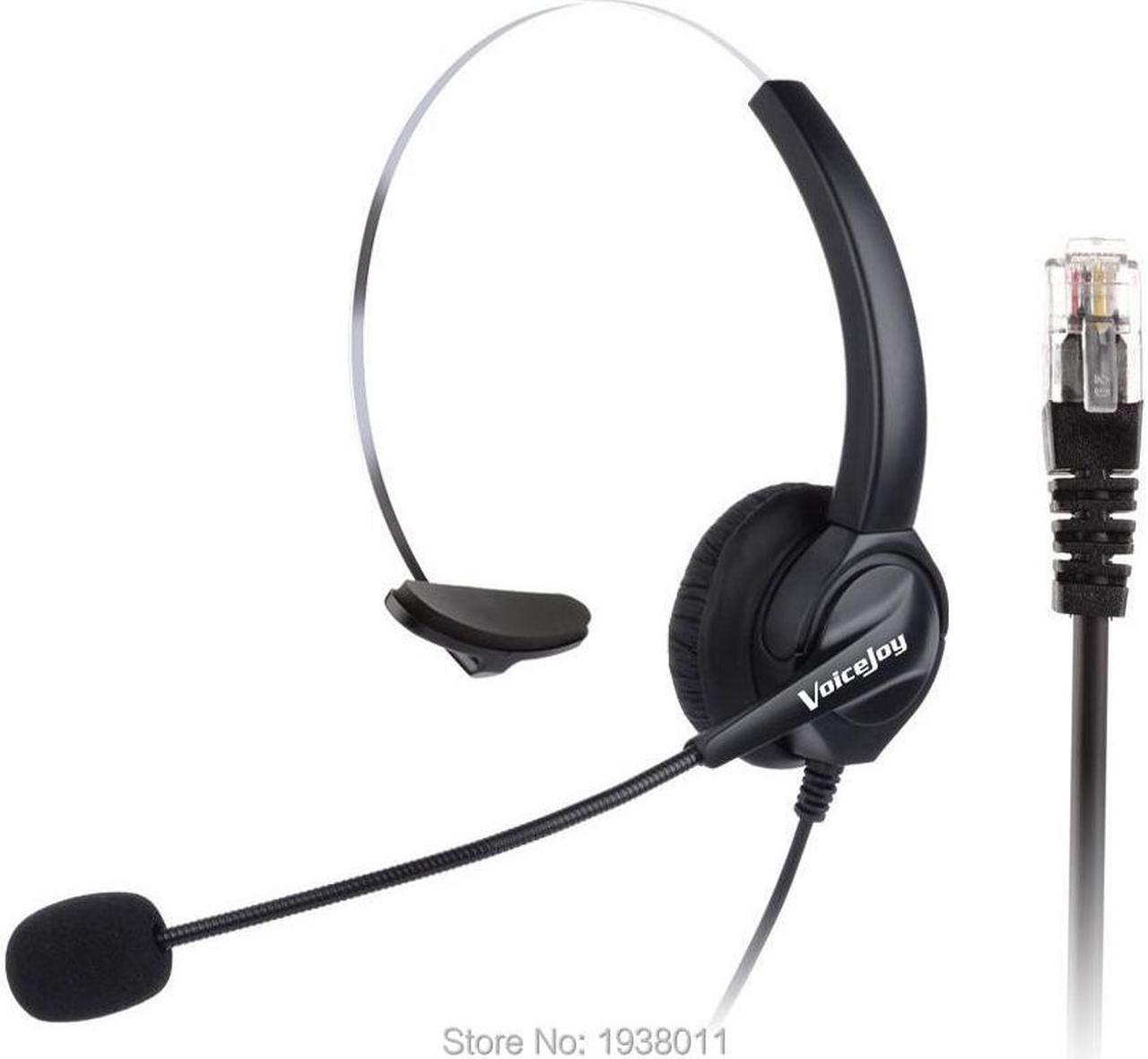 Call center headset Telephone RJ9 plug headset ONLY for AVAYA Phone 1608 1616 9608 9610 9620 etc, Yealink Phones