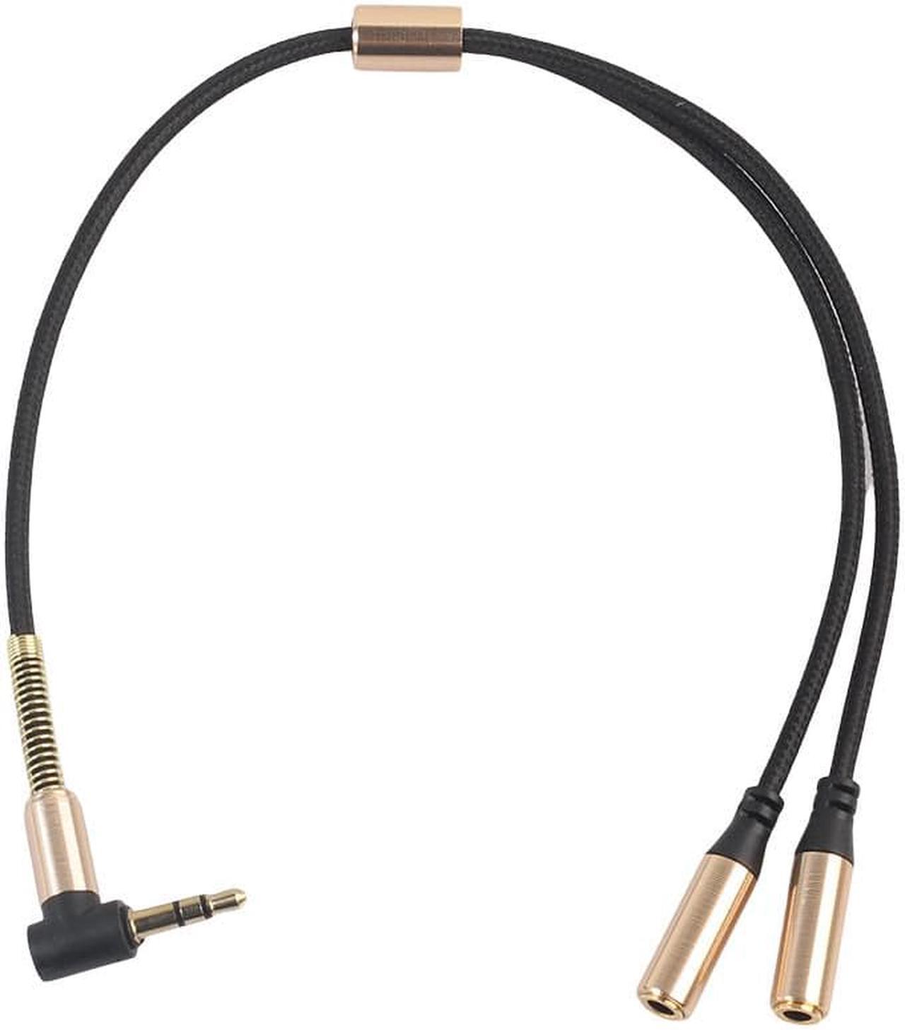 Alt view image 6 of 6 - 1Pcs 1 Male To 2 Female Audio Cable Splitter 3.5mm Audio Aux Cable Male To 2x Female Stereo Extension Headphone Splitter Cord