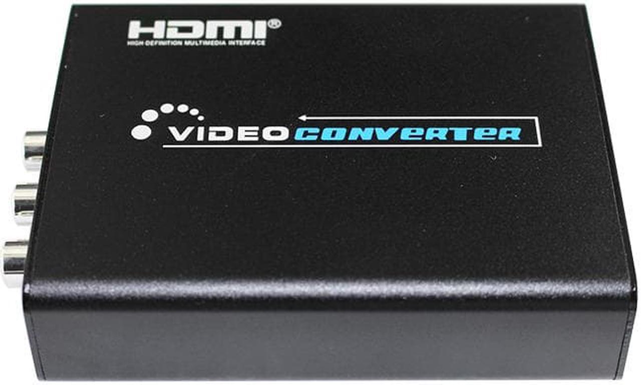 1Pcs 1080P HDMI to CVBS/S Video RCA L/R Audio Video Converter Splitter Adapter