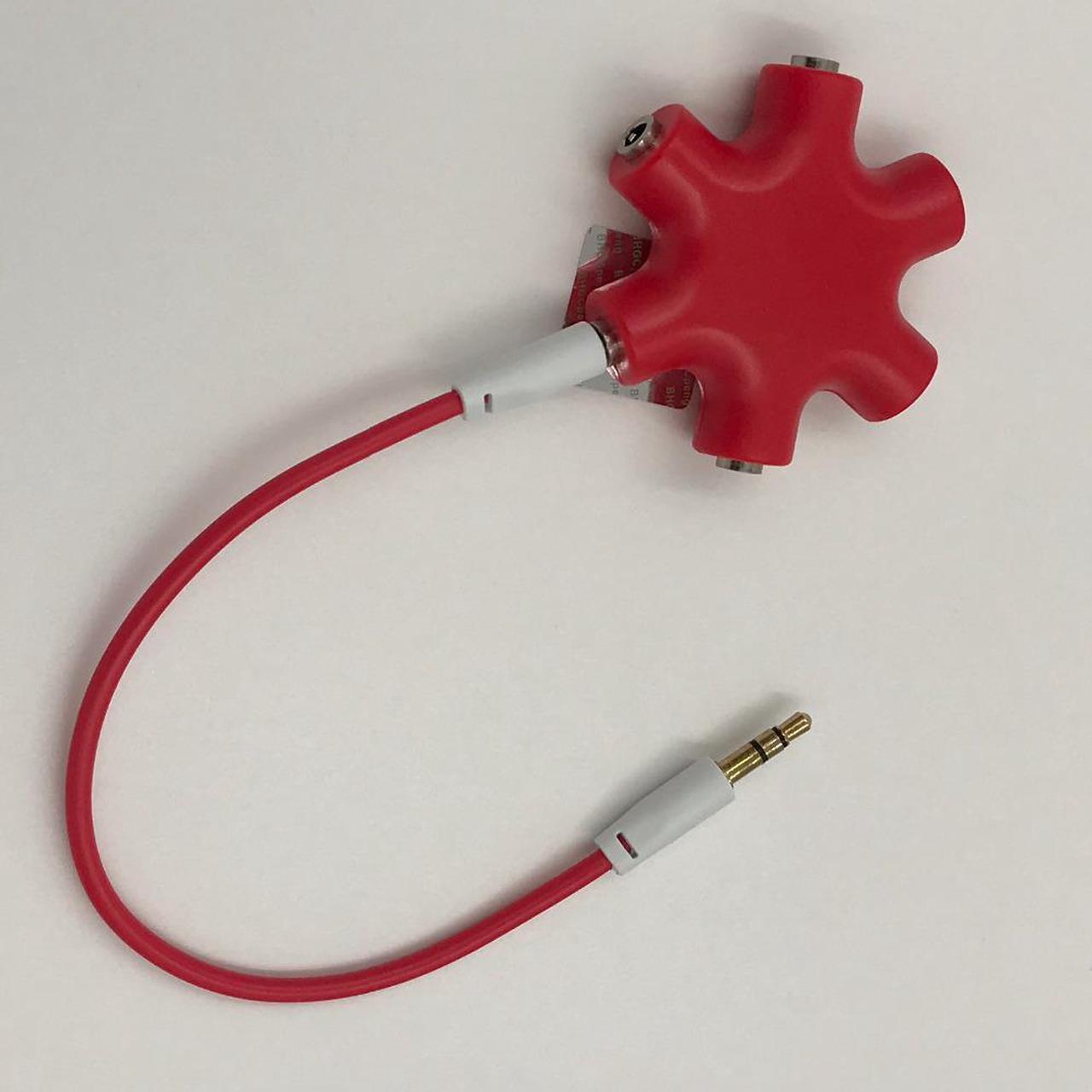 Alt view image 4 of 6 - 1Pcs 3.5mm to Multi 3.5mm Splitter 6 Ports Eaphone Adapter Music Share For Phone Tablet 1Pcs