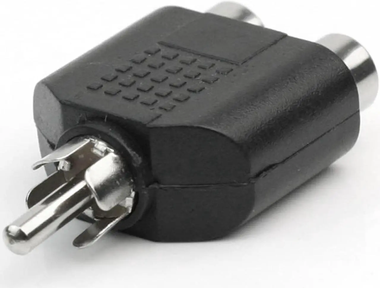 Alt view image 2 of 5 - 1Pcs 4 x RCA Jack Y Splitter Plug Adapter 1 Male to 2 Female For Audio Video AV TV Cable Converter Durable randomly send GT