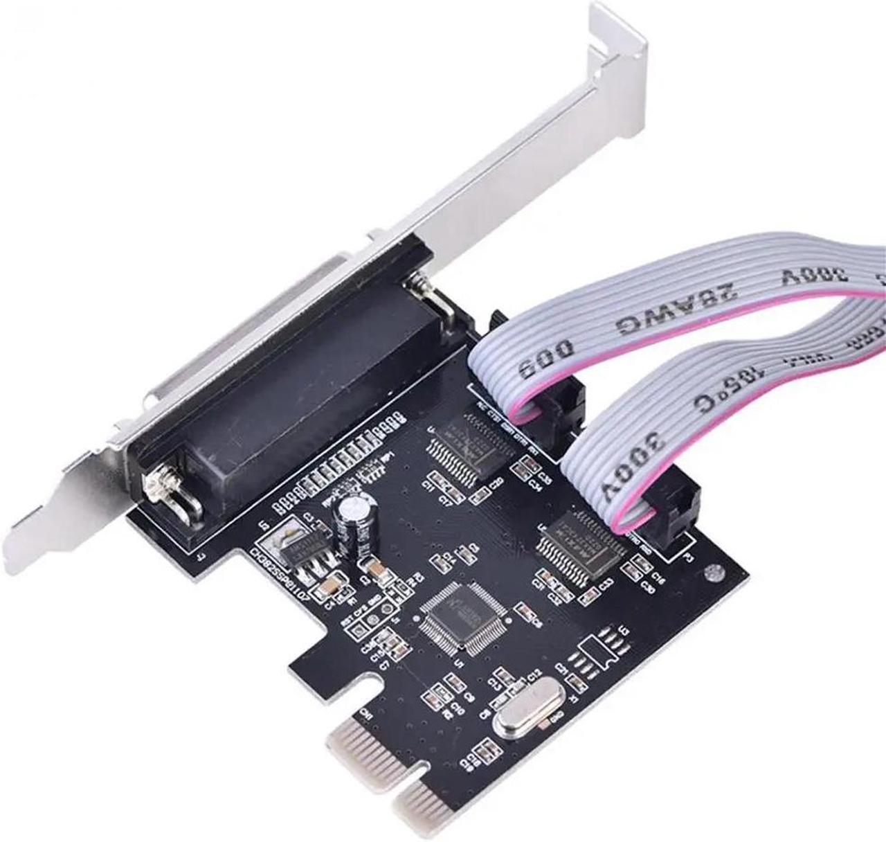 Alt view image 5 of 6 - PCI-E to 2 Serial Ports 9 Pins COM Interface IPC Expansion Card Port Adapter Card