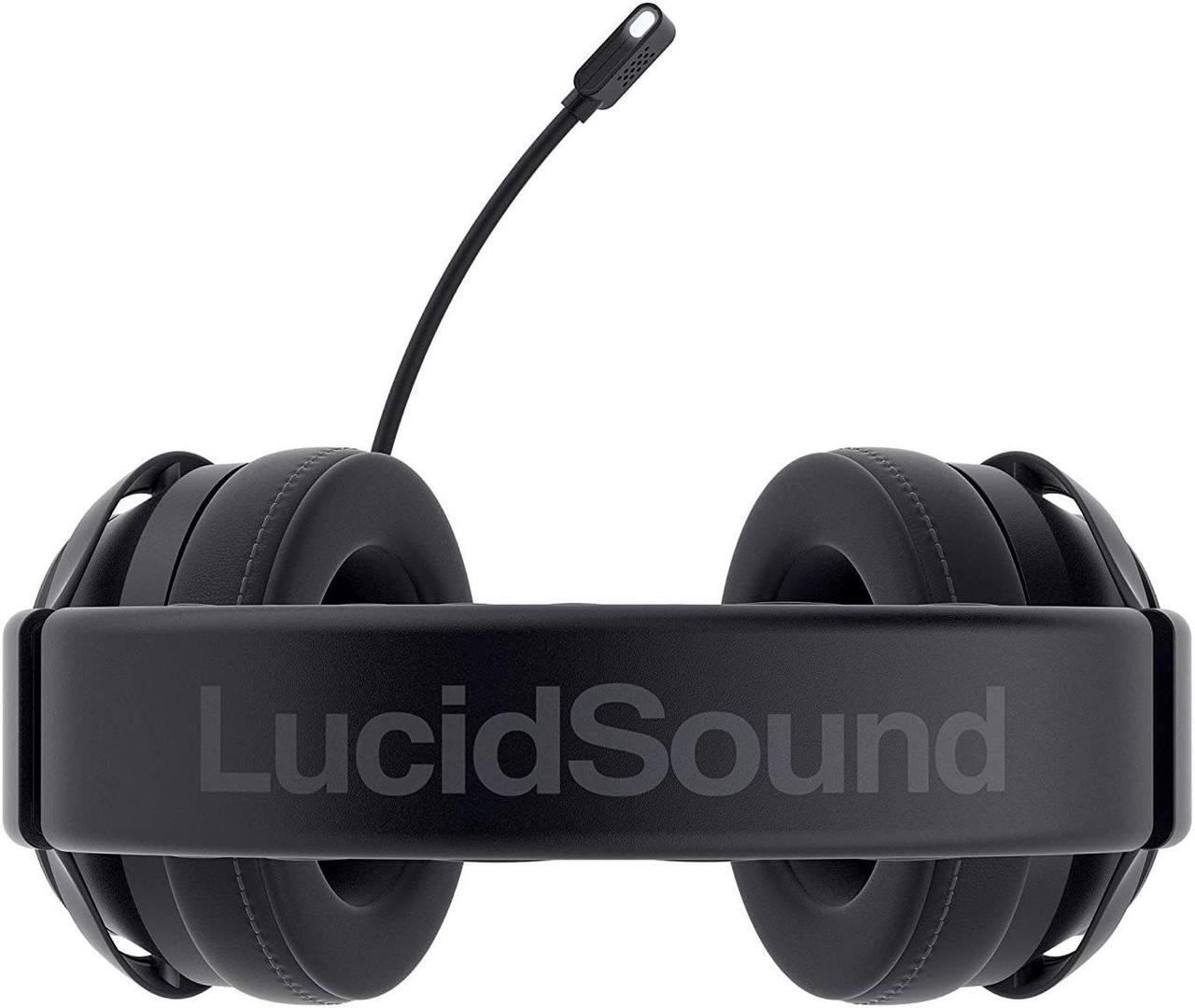 Alt view image 10 of 20 - LucidSound LS35X Wireless Surround Sound Gaming Headset - Officially Licensed for Xbox One - Works Wired with PS4, PC, Nintendo Switch, Mac, iOS and Android