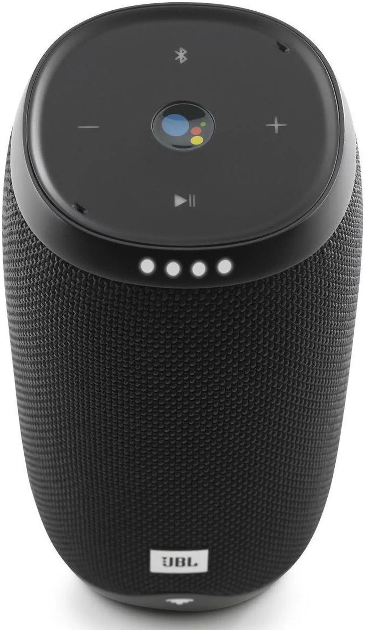 Alt view image 8 of 20 - JBL Link 10 Smart Voice-Activated Portable Wireless Bluetooth Speaker with Google Assistant, IPX7 Waterproof, Black