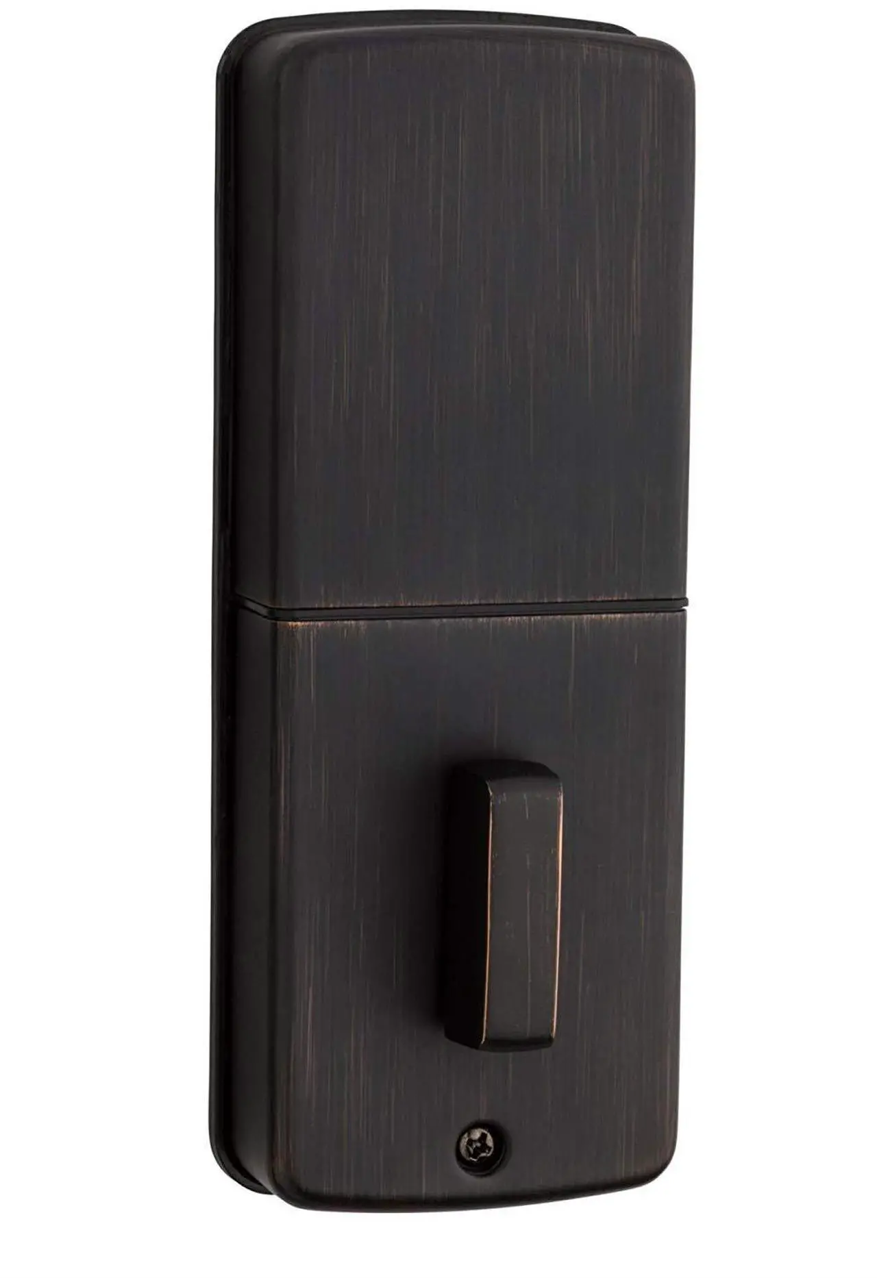 Alt view image 3 of 10 - Kwikset 907 Powerbolt 2.0 Electronic Deadbolt & SmartKey in Venetian Bronze