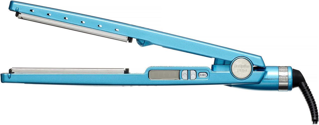 Alt view image 4 of 20 - BaByliss: Pro Nano Titanium Blue Flat Iron, 1.25 inches