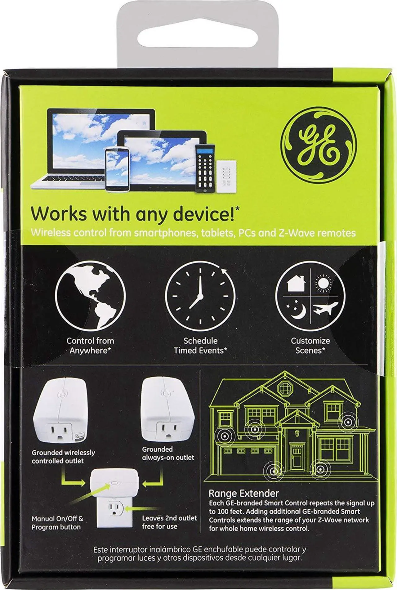 Alt view image 10 of 11 - GE Z-Wave White Indoor On/Off Plug-In Module (12719 )