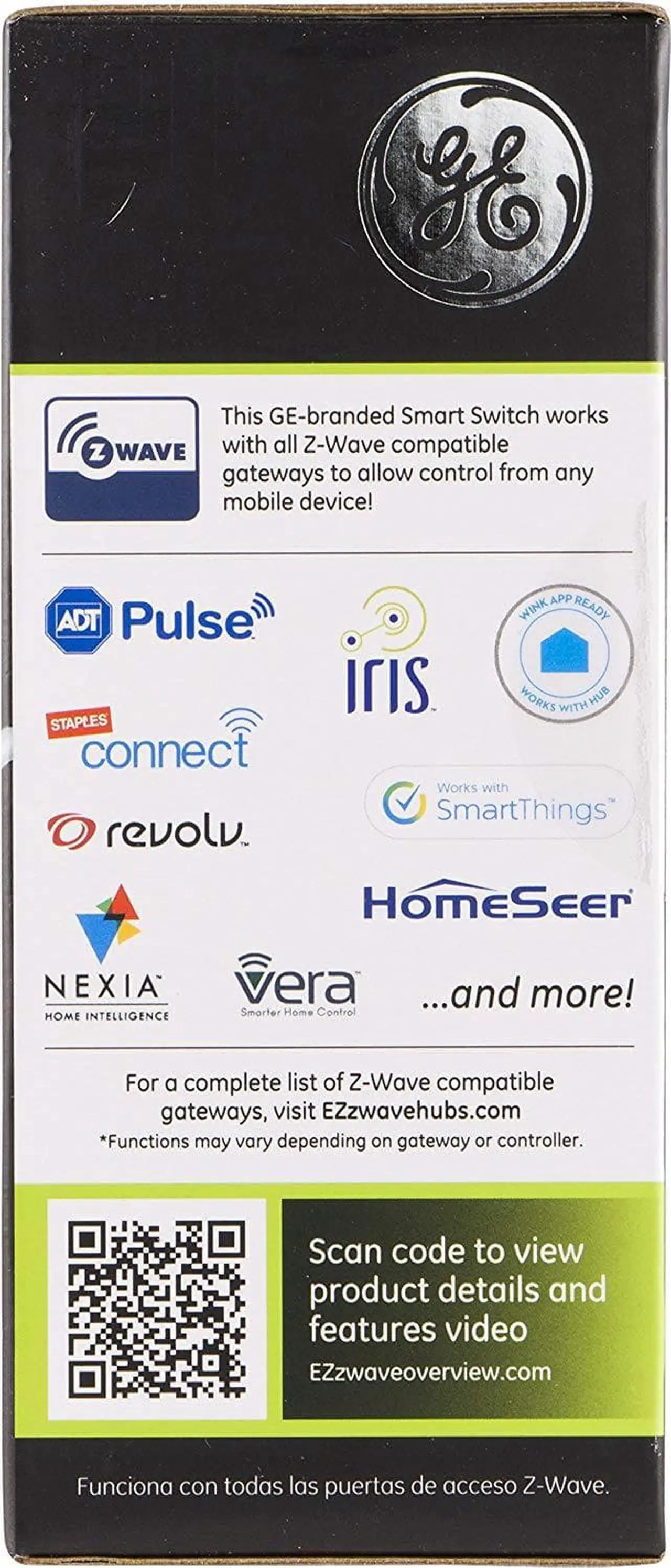 Alt view image 11 of 11 - GE Z-Wave White Indoor On/Off Plug-In Module (12719 )