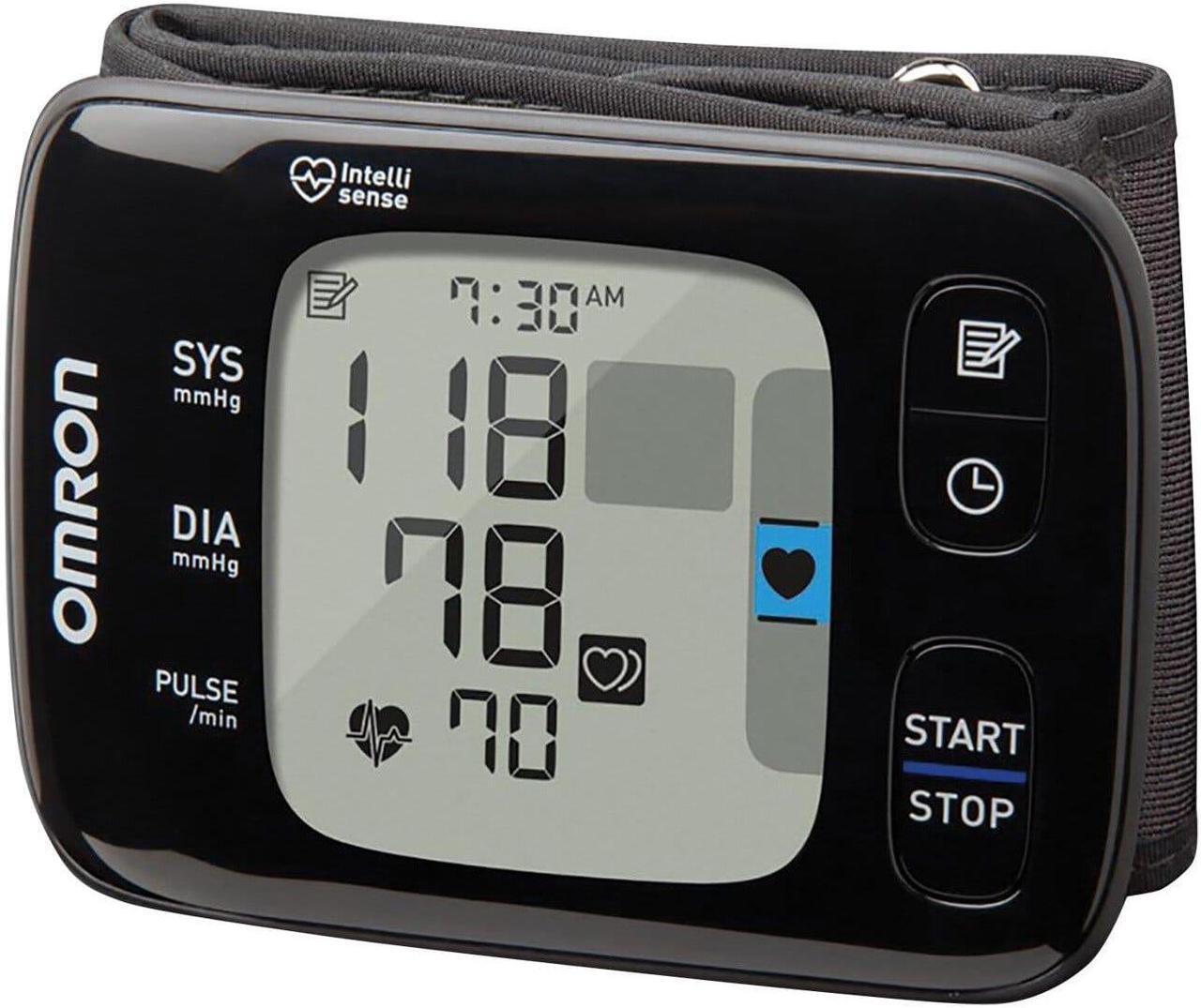 Alt view image 4 of 13 - Omron 7 Series Wireless Wrist Home Blood Pressure Monitor BP6350
