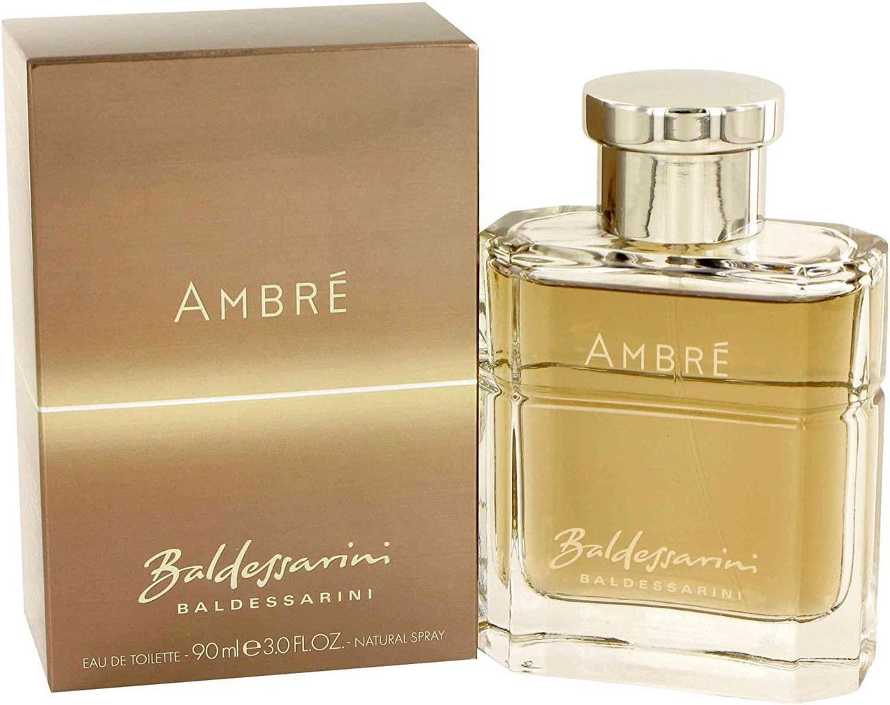 Baldessarini Ambre by Hugo Boss Eau De Toilette Spray 3 oz (Men) V728-432808