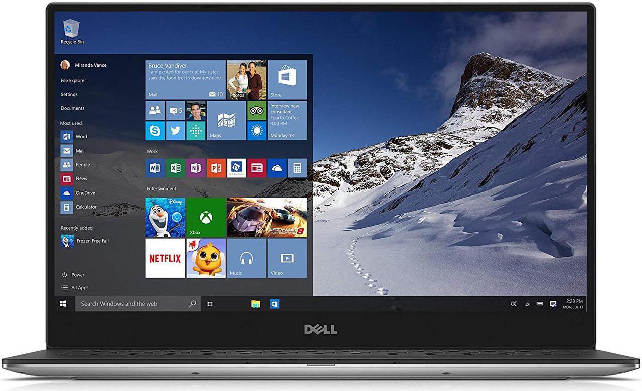 Main image of Dell XPS 9343 13.3" Ultrabook ( Intel Core i5-5200U, 4GB Ram, 128GB SSD, Windows 10 Home ) Grade A