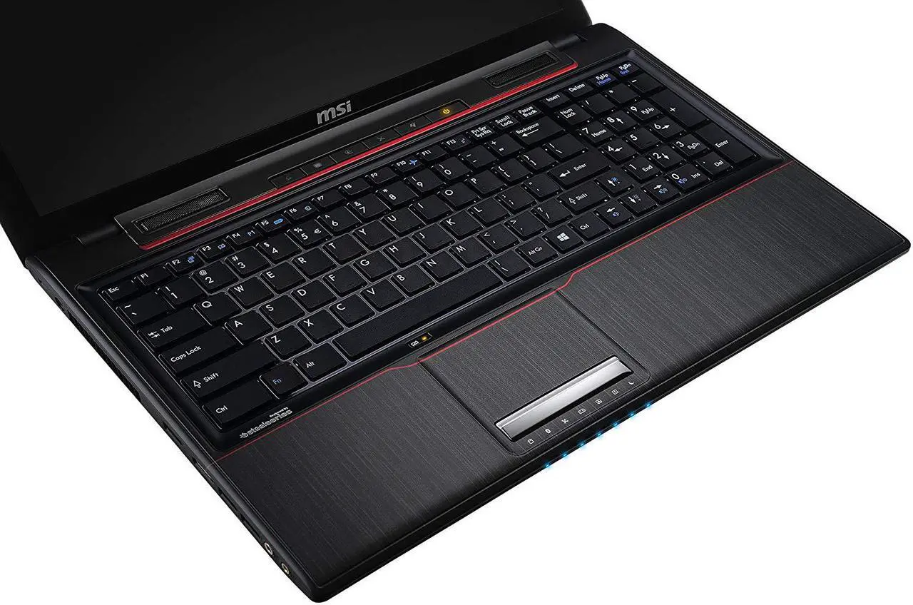 Alt view image 4 of 7 - MSI GP60 2PE Leopard 15.6" FHD Gaming Laptop ( Intel Core i7-4710HQ 2.50Ghz, 8GB RAM, 500GB HDD, Nvidia GeForce GT 840M 2GB, Win 10 Home ) Grade B