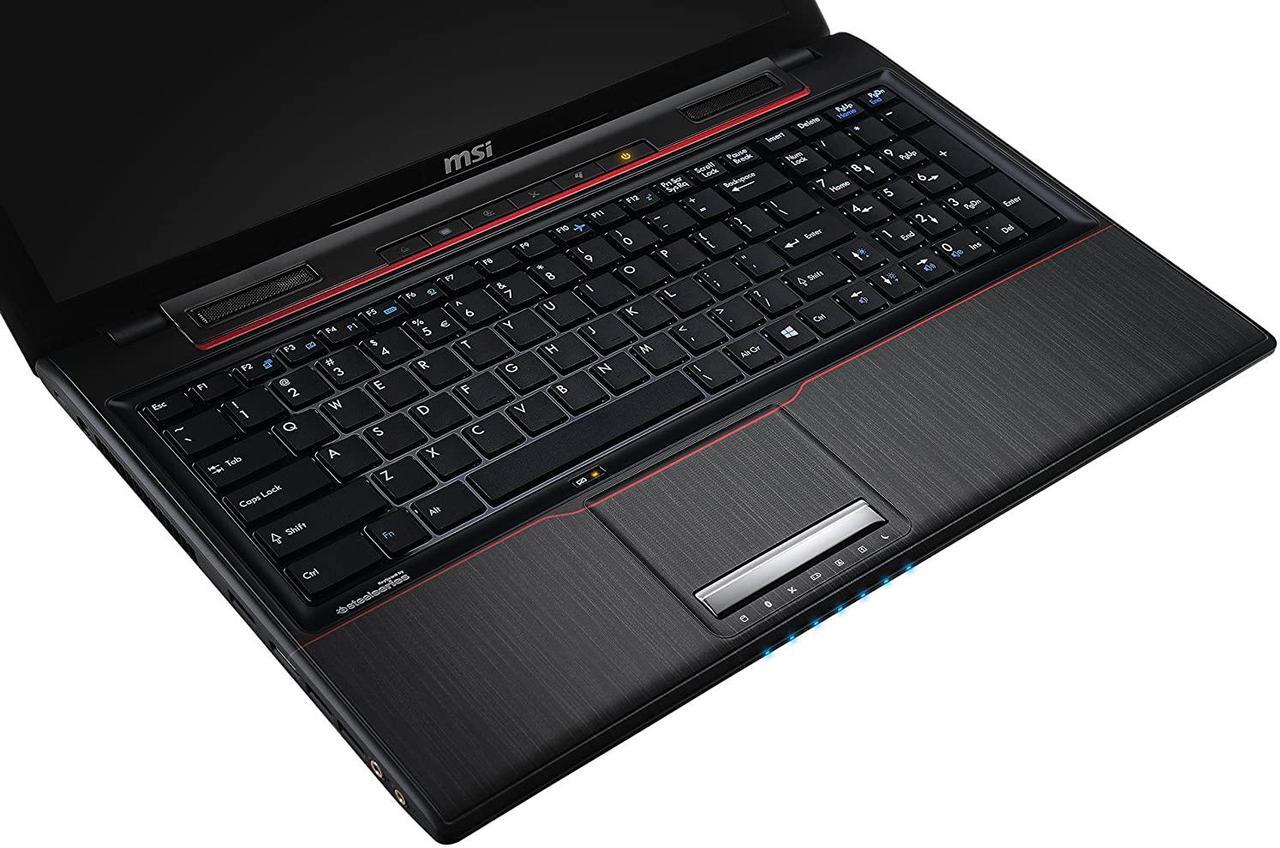 Alt view image 5 of 7 - MSI GP60 2PE Leopard 15.6" FHD Gaming Laptop ( Intel Core i5-4200H 2.80Ghz, 8GB RAM, 256GB SSD, Nvidia GeForce GT 840M 2GB, Win 10 Home ) Grade A