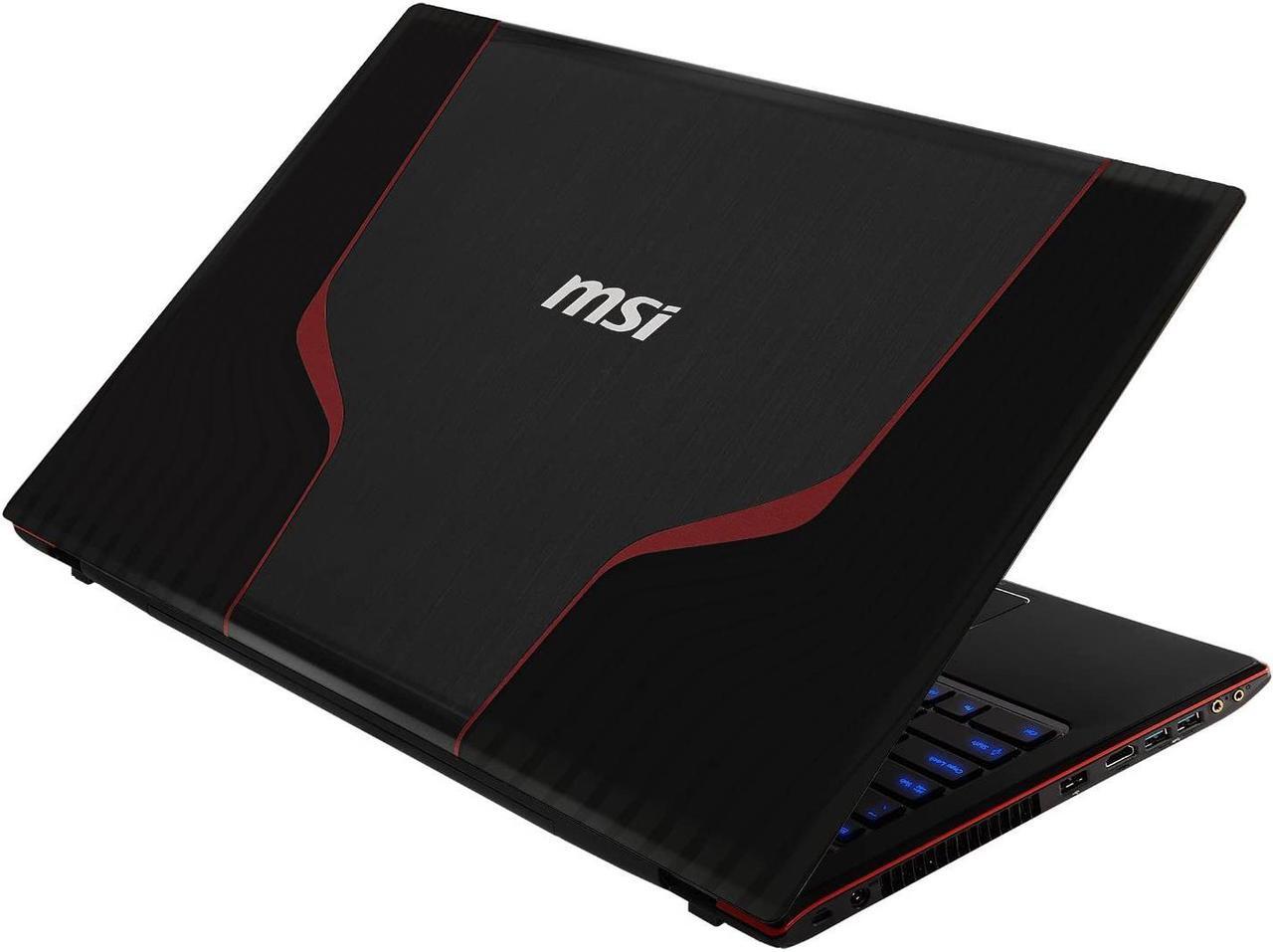 Alt view image 4 of 7 - MSI GE60 20E 15.6" FHD Gaming Laptop ( Intel Core i7-4700MQ 2.4Ghz, 16GB Ram, 256GB  SSD + 750GB Hard Drive, Nvidia GeForce GTX 765M 2GB Graphics, Windows 10 Home ) Grade A