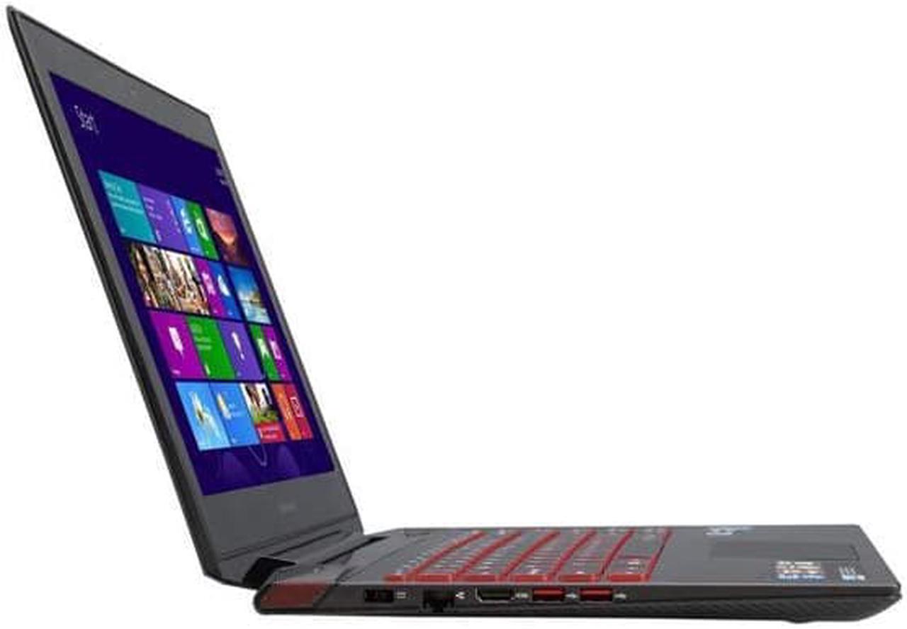 Alt view image 3 of 7 - Lenovo Y40-80 14" FHD Gaming Laptop ( Intel Core i7-5500U 2.40Ghz, 8GB Ram, 500GB SSD, AMD Radeon R9 M275X 2GB, Win 10 Home ) Grade A