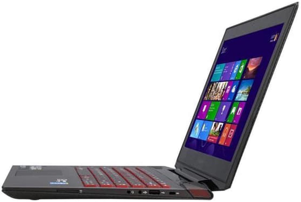 Alt view image 4 of 7 - Lenovo Y40-80 14" FHD Gaming Laptop ( Intel Core i7-5500U 2.40Ghz, 8GB Ram, 500GB SSD, AMD Radeon R9 M275X 2GB, Win 10 Home ) Grade A