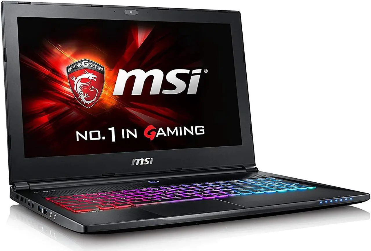 Main image of MSI GS60 6QC Ghost Pro 15.6" FHD Gaming Laptop ( Intel Core i7-6700HQ 2.60Ghz, 16GB Ram, 256GB SSD NVMe + 480GB SSD, Nvidia GeForce GTX 960M 2GB Graphics, Windows 10 Pro ) Grade A