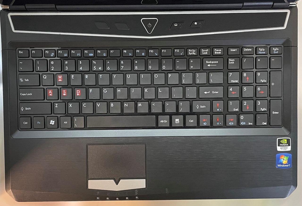 Alt view image 2 of 7 - CyberpowerPc GT60 0NC 15.6" FHD Gaming Laptop ( Intel Core i7-3720QM 2.60Ghz Processor, 16GB Ram Memory, 128GB SSD + 750GB Hard Drive, Nvidia GeForce GTX 670M 1.5GB Graphics, Windows 10 Home ) Grade A