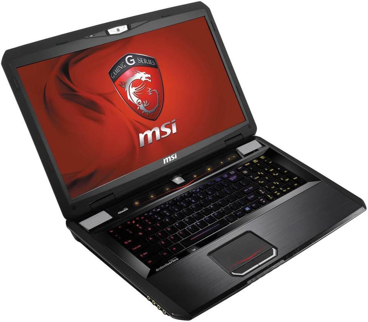 Alt view image 2 of 7 - MSI GT70 OND 17.3" FHD Gaming Laptop ( Intel Core i7-3630QM 2.40Ghz, 16GB Ram Memory, 80GB SSD + 1TB Hard Drive, Nvidia GeForce GTX 675MX 4GB Graphics, Windows 10 Home ) Blu-ray, Grade A