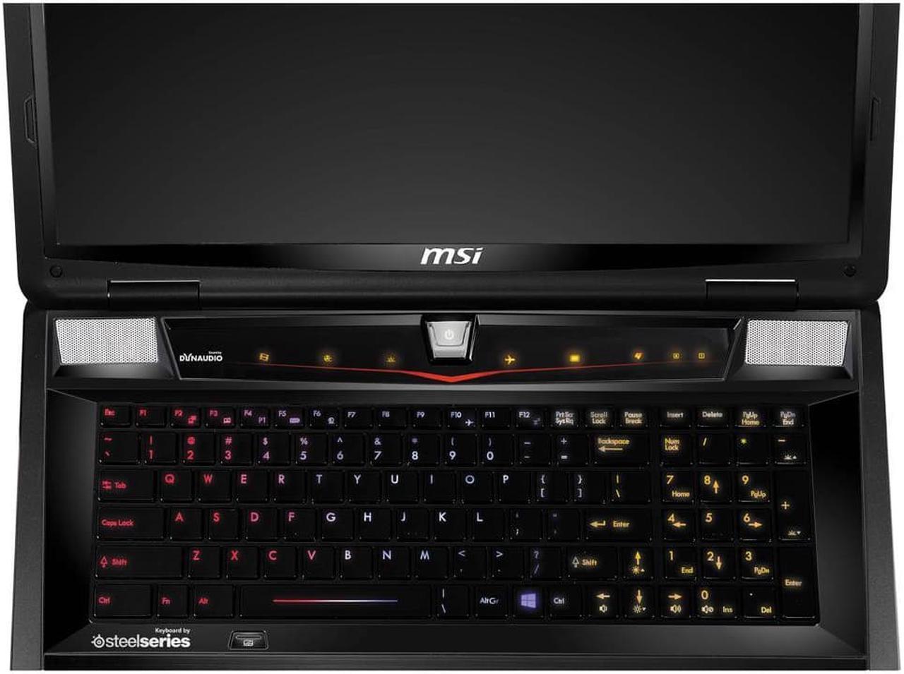 Alt view image 4 of 7 - MSI GT70 OND 17.3" FHD Gaming Laptop ( Intel Core i7-3630QM 2.40Ghz, 16GB Ram Memory, 80GB SSD + 1TB Hard Drive, Nvidia GeForce GTX 675MX 4GB Graphics, Windows 10 Home ) Blu-ray, Grade A