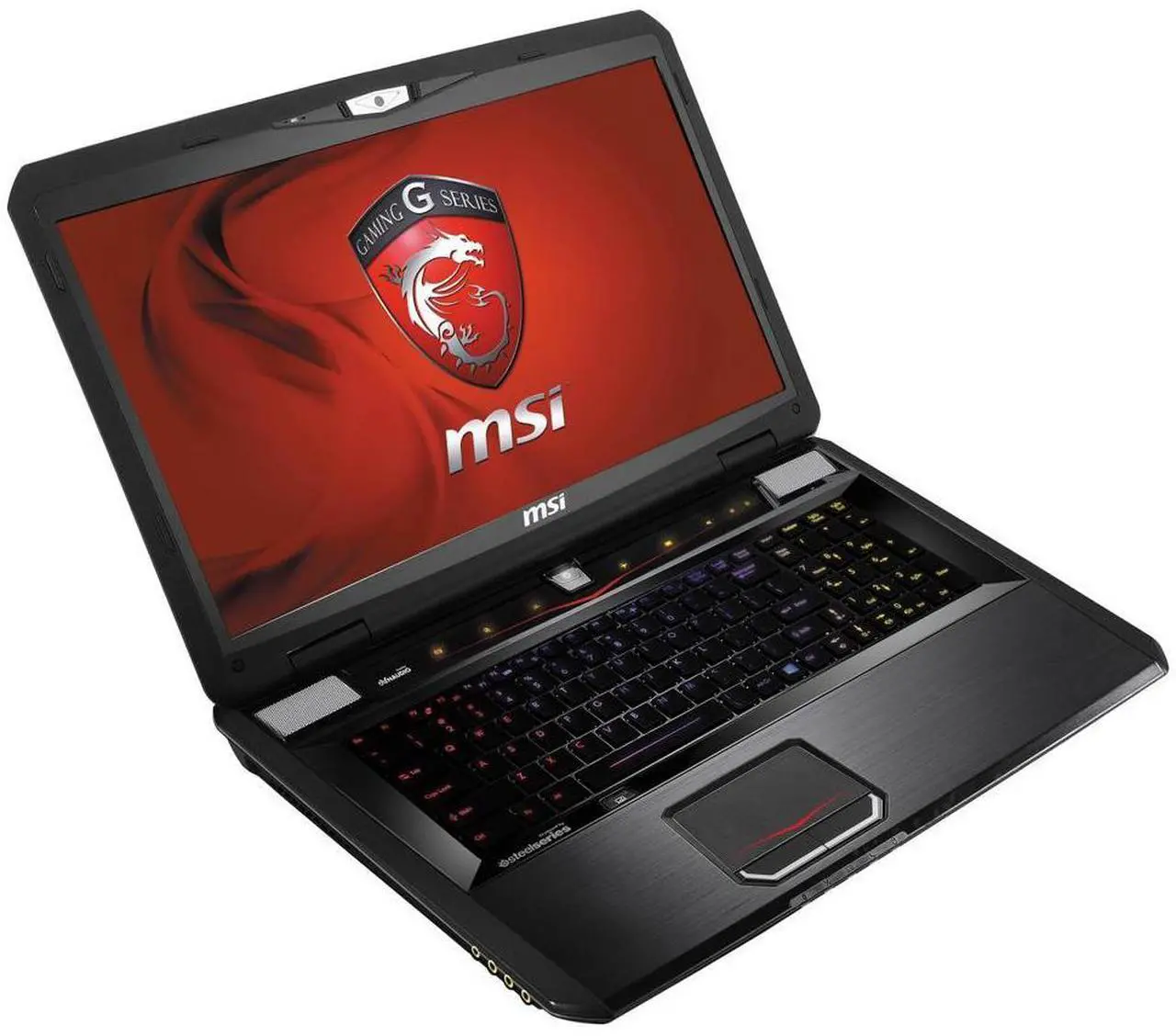 Alt view image 2 of 7 - MSI GT70 OND 17.3" FHD Gaming Laptop ( Intel Core i7-3630QM 2.40Ghz, 16GB Ram Memory, 80GB SSD + 1TB Hard Drive, Nvidia GeForce GTX 675MX 4GB Graphics, Windows 11 Home ) Blu-ray, Grade A